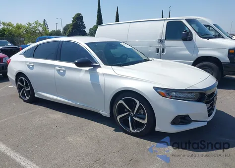 2021 Honda Accord Sedan Sport Se из США, поврежденный, VIN 1HGCV1F49MA006119